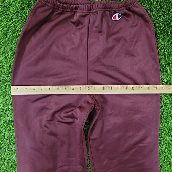 Vintage 50s Champion Track Pants XS/S Maroon Embroidered - Picture 8 of 16